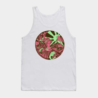 Pink Mint Dreaming of Japan Tank Top